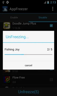 AppFreezer android App screenshot 0