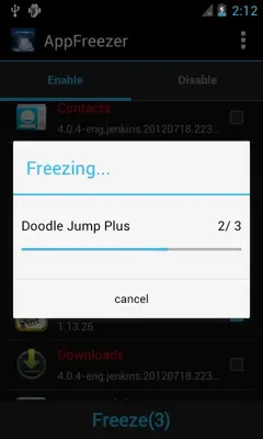 AppFreezer android App screenshot 3
